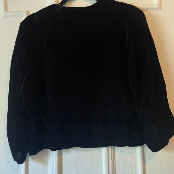 Black Velvet Bolero - Picture 3 of 3
